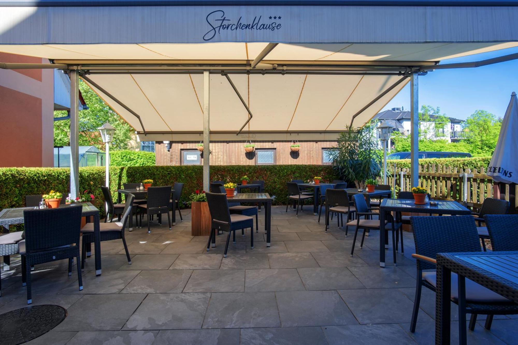 Restaurant & Hotel Storchenklause Storkow  Buitenkant foto