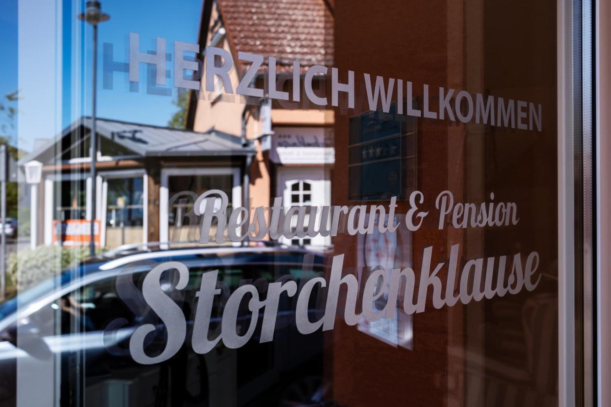 Restaurant & Hotel Storchenklause Storkow  Buitenkant foto
